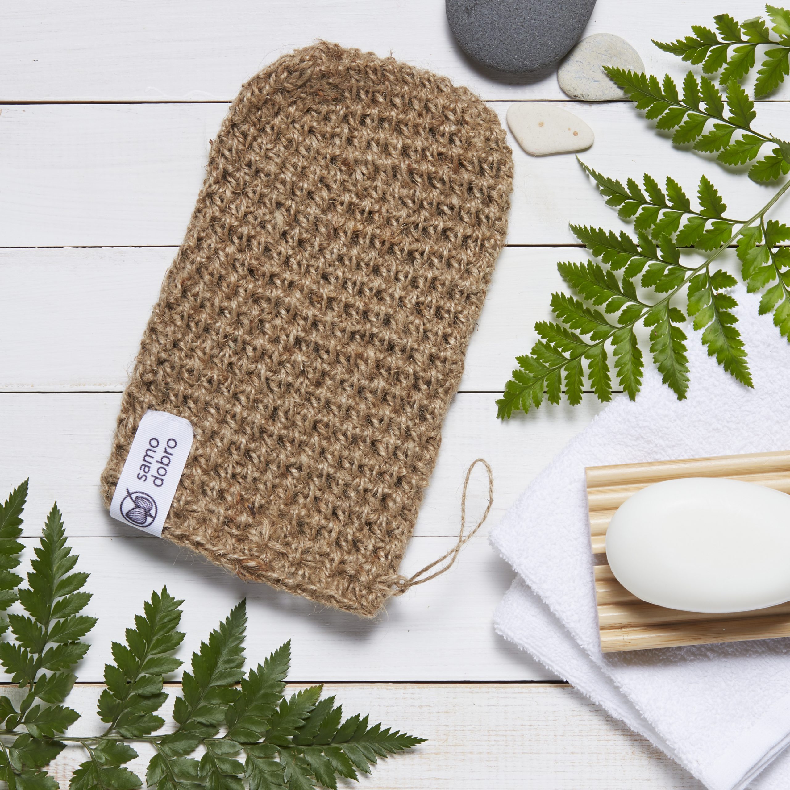 Z czułości dla Twojej skóry: mydło w paście z serii Konopnicka i myjka - obrazek 3