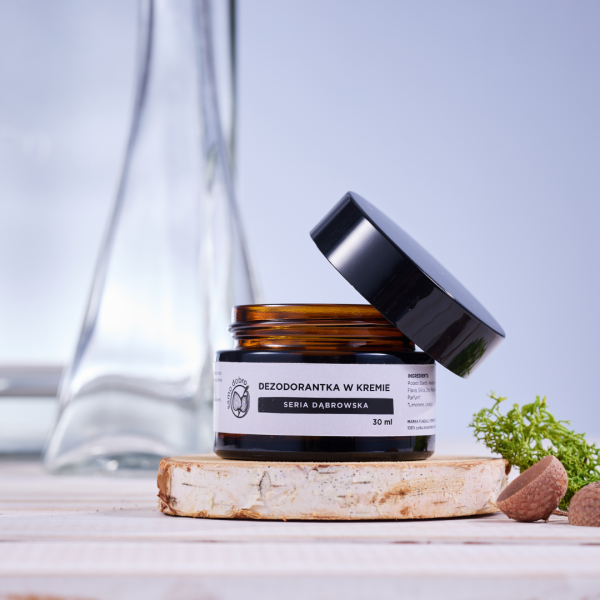 Dezodorantka z wyciągiem z kory dębu