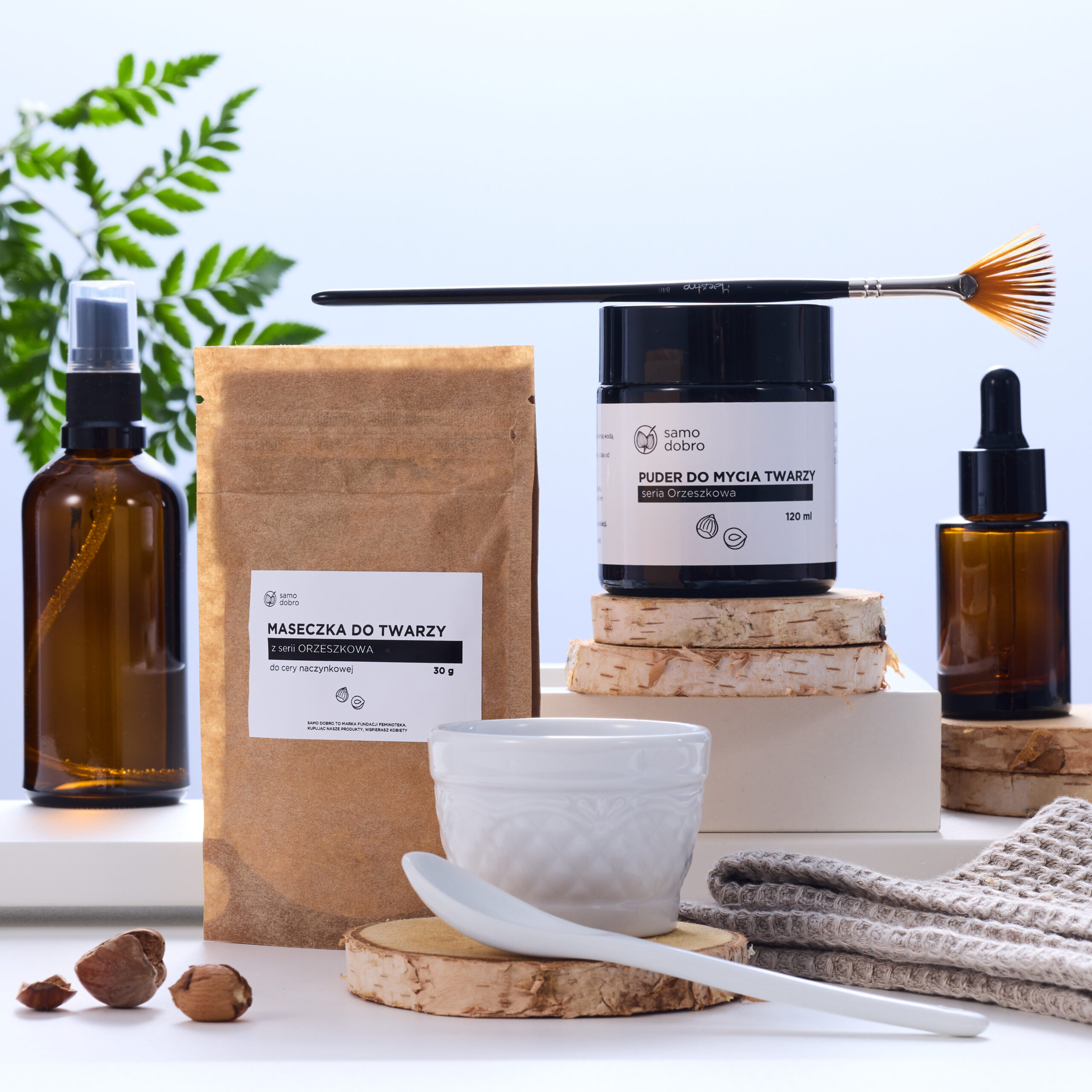 Maseczka do twarzy z serii Orzeszkowa - obrazek 2