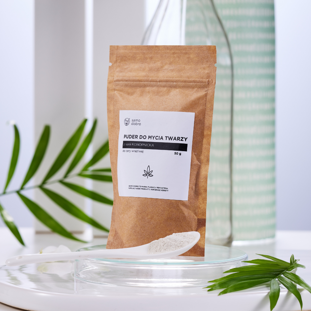 Wkład - puder do mycia twarzy Konopnicka