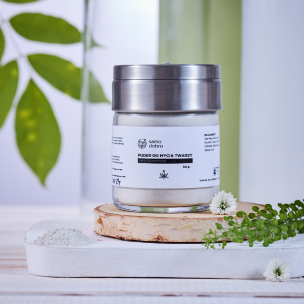 Puder do mycia twarzy - Konopnicka