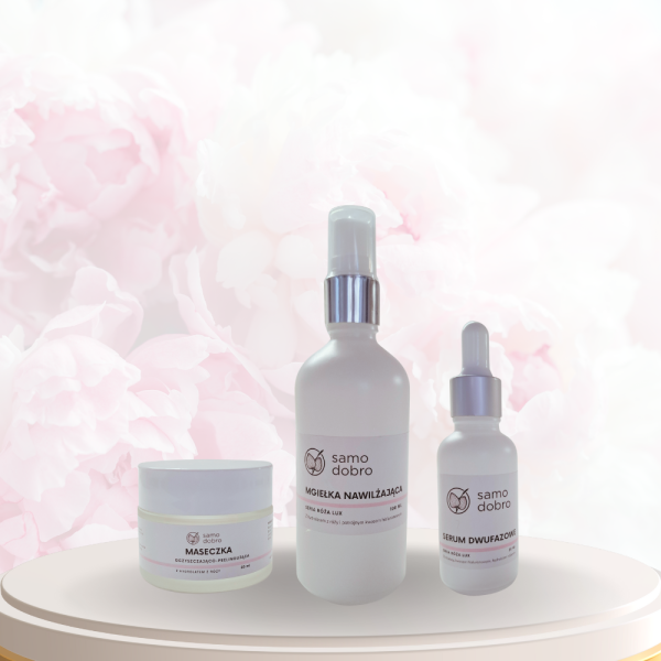 Pięlęgnacyjne trio do twarzy